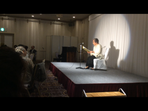 日本放映プロシニアタレント朗読会嵩史子