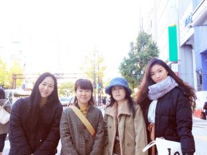 日本放映プロＣＭ撮影ロケ現場なんば駅前