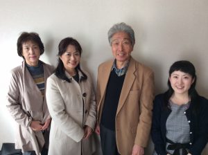 日本放映プロシニアモデル撮影現場