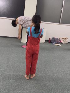 体操後のチェック