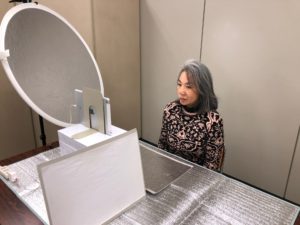 シニアタレントオーディション風景