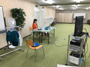 リモートでテレビ出演