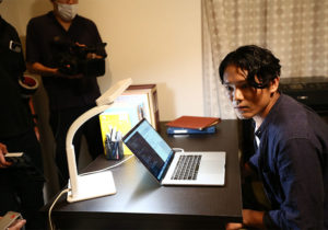 日本放映プロ製作映画「おせっかいチーム」撮影風景