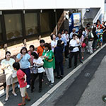 日本放映プロ製作映画おせっかいチーム撮影風景・大阪ロケ