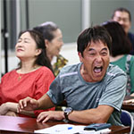 日本放映プロ製作映画おせっかいチーム撮影風景・スタジオ